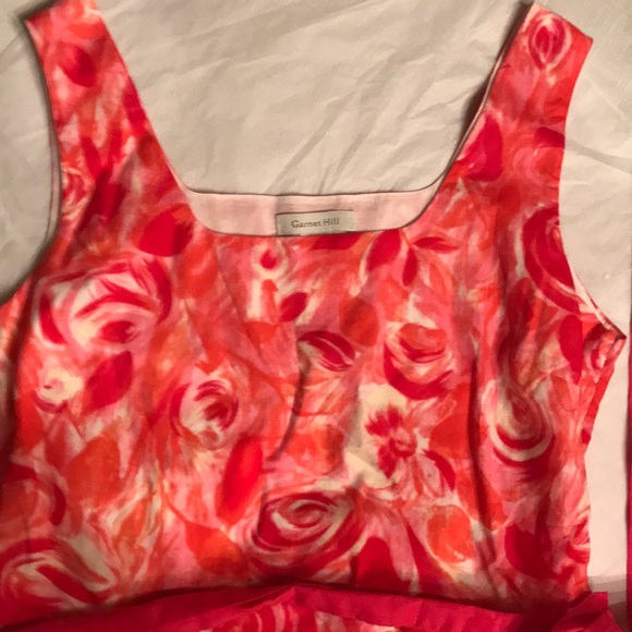 Sold! GARNET HILL dress -like new! 6 petite - Picture 2 of 4